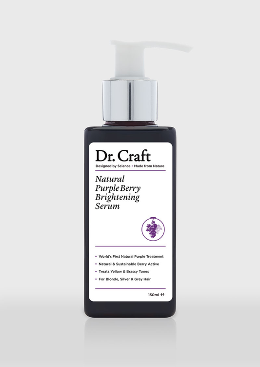 A Natural Brightening Shampoo That Wont Damage Your Hair? Dr.Craft Purple Shampoo Benefits